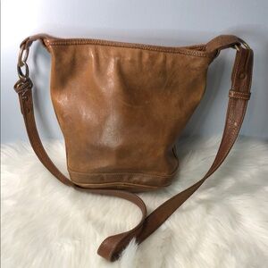 Roots Vintage Leather Hobo Bag. LAST MARKDOWN